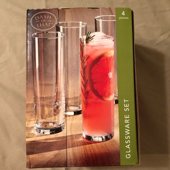 Brand New Glassware Set of 4 - Picture 1 of 4
